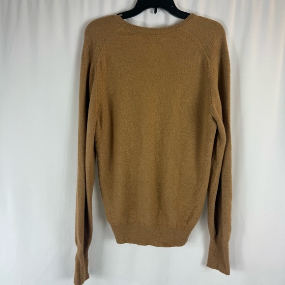 Peter Scott Men Color: Tan 100% Pure Camel Hair  V-Neck Size: M 
Jumper Size - Picture 6 of 10